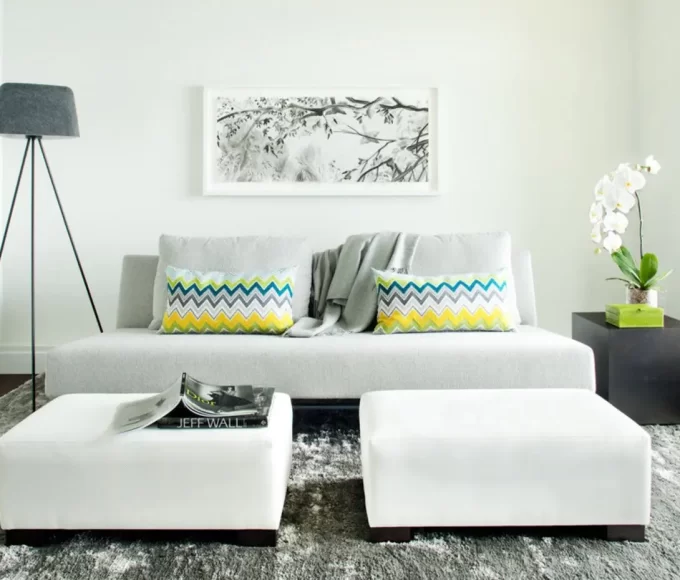 Sofá com Assento Largo: Conforto Amplo para Momentos Relaxantes