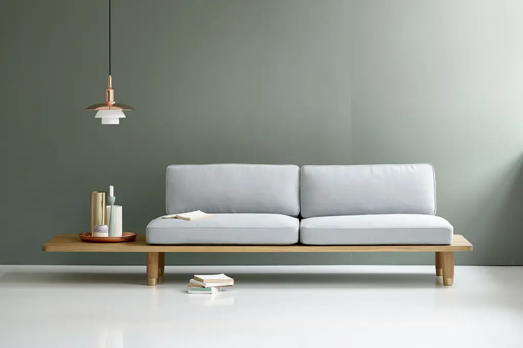 Sofá, harmonizar estilo, sala de estar, conforto, escolha.