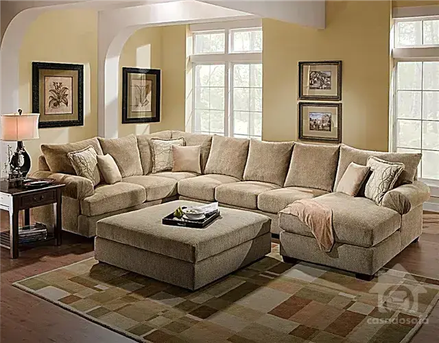 Sofás grandes: os diferenciais e características que você precisa conhecer