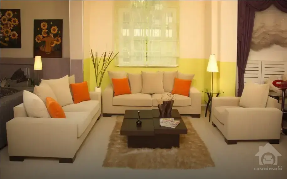 Versatilidade e funcionalidade com um sofá modular