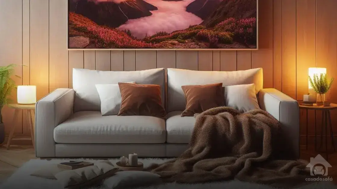 As tendências de cores e estilos para sofás na decoração de interiores