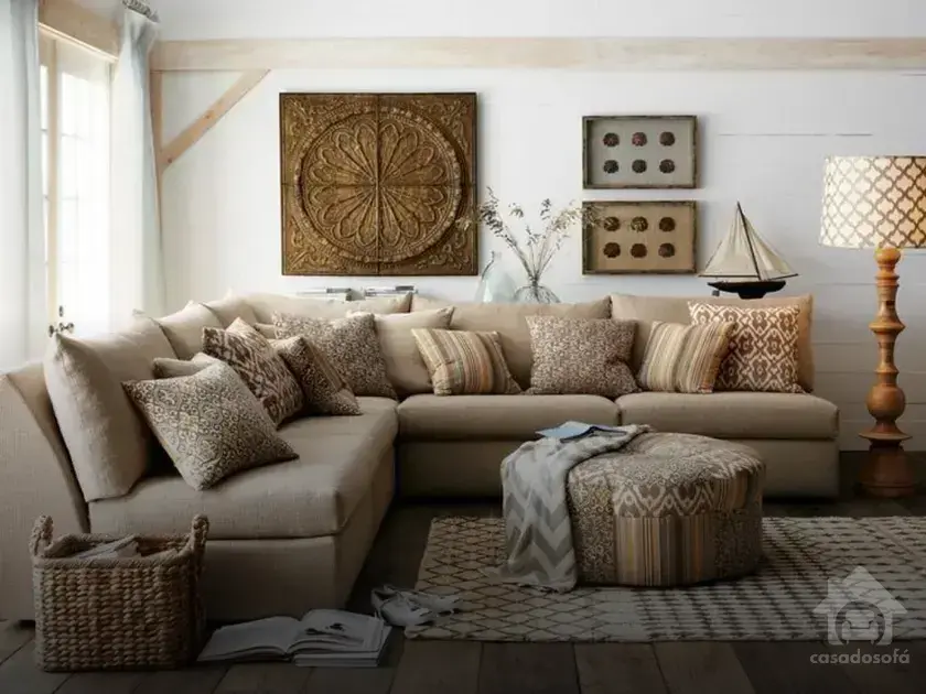 Benefícios do sofá com chaise retrátil para sua comodidade