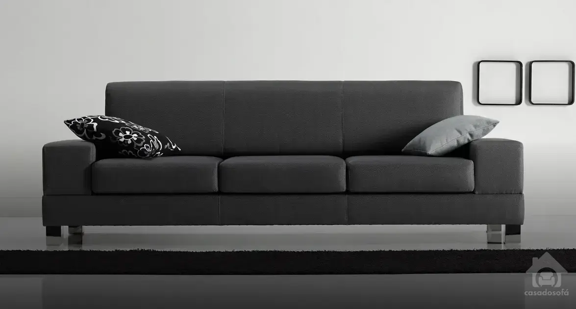 Combinações de cortinas para sofás cinza