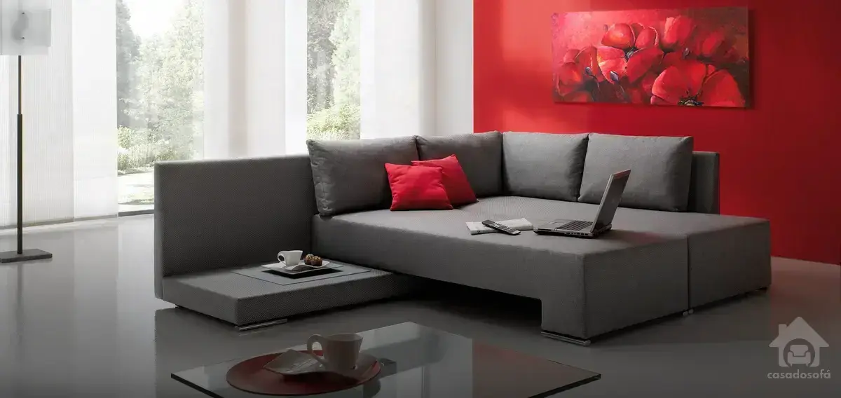Como escolher as cores ideais para seu sofá em duas cores na decoração