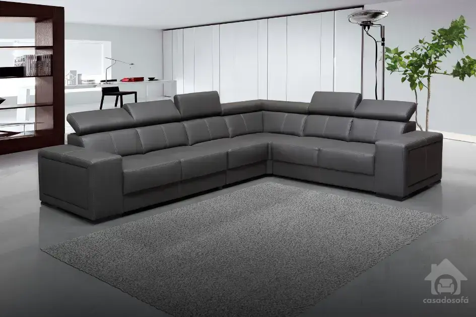 Como escolher o tamanho certo do sofá com apoio para os pés