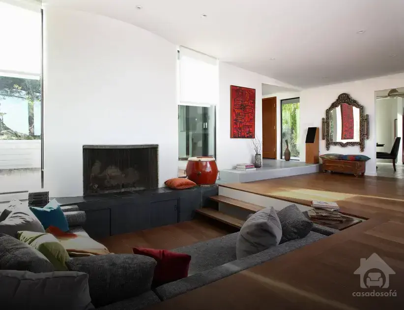 Cores Infalíveis: Cortinas para Salas com Sofás Cinza