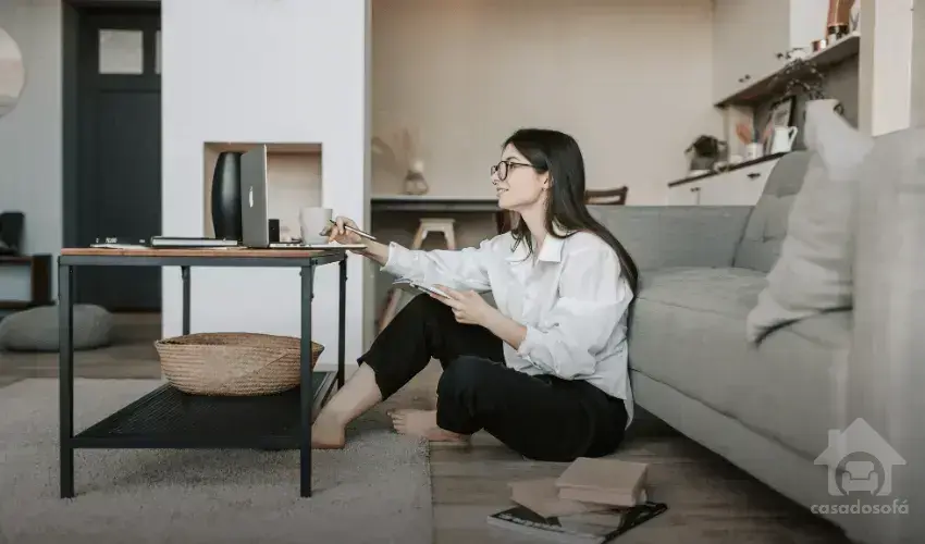 Cores neutras para Sofá