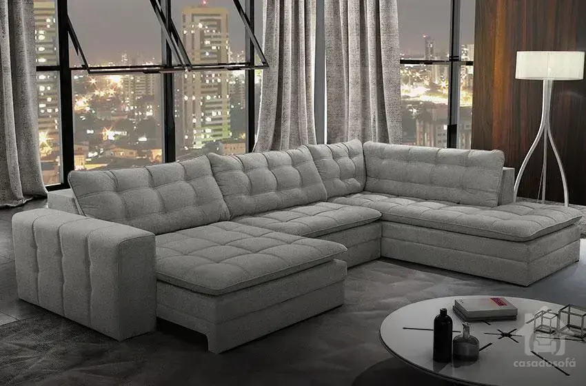 Cuidados e Manutenção de Cortinas de Luxo na Sala com Sofá