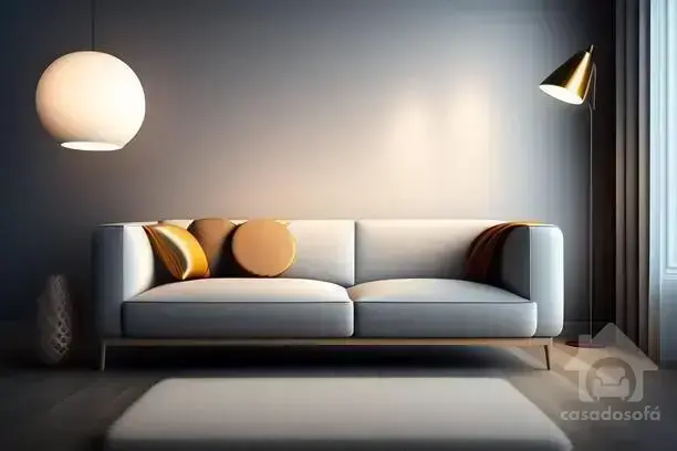 Dicas de como harmonizar a cortina bege com seu sofá cinza