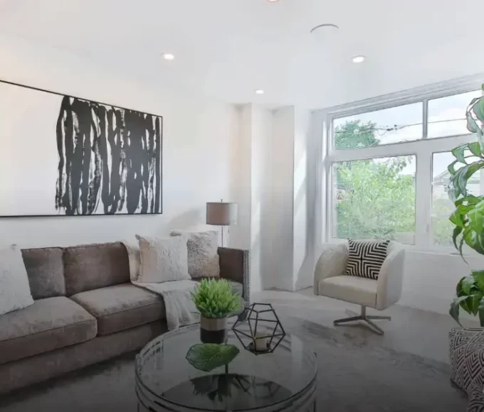 distancia ideal tv sofa