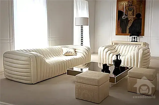 Estilo e elegância: a combinação ideal do sofá cinza com cortina bege