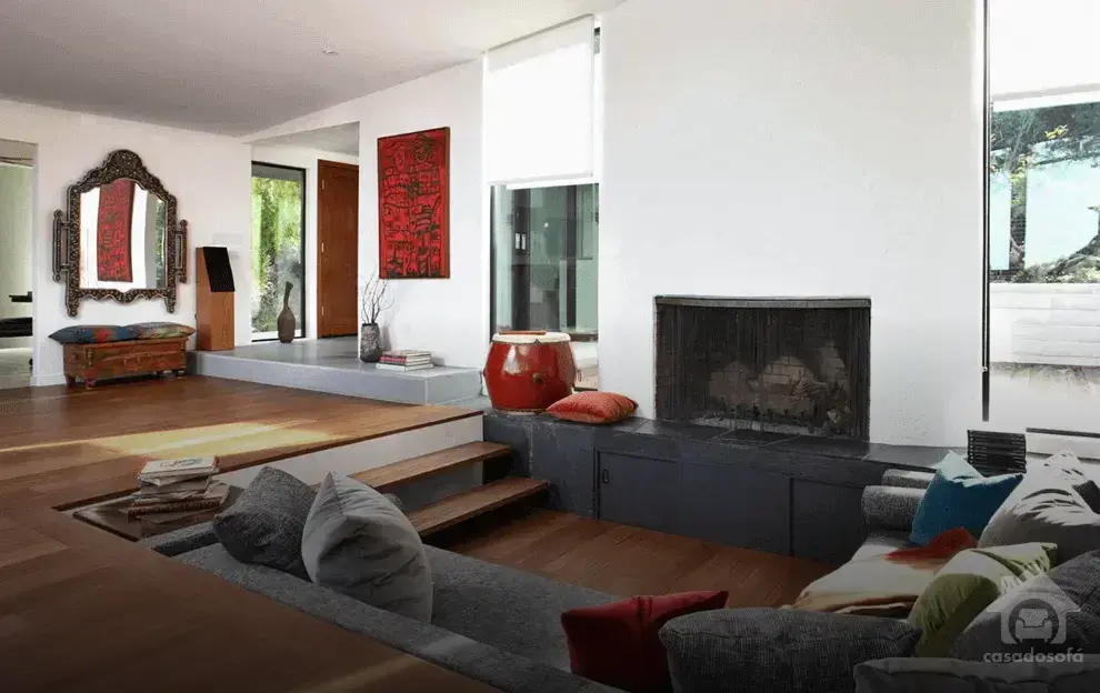 Estilos de papel de parede que se adaptam ao estilo do sofá da sala