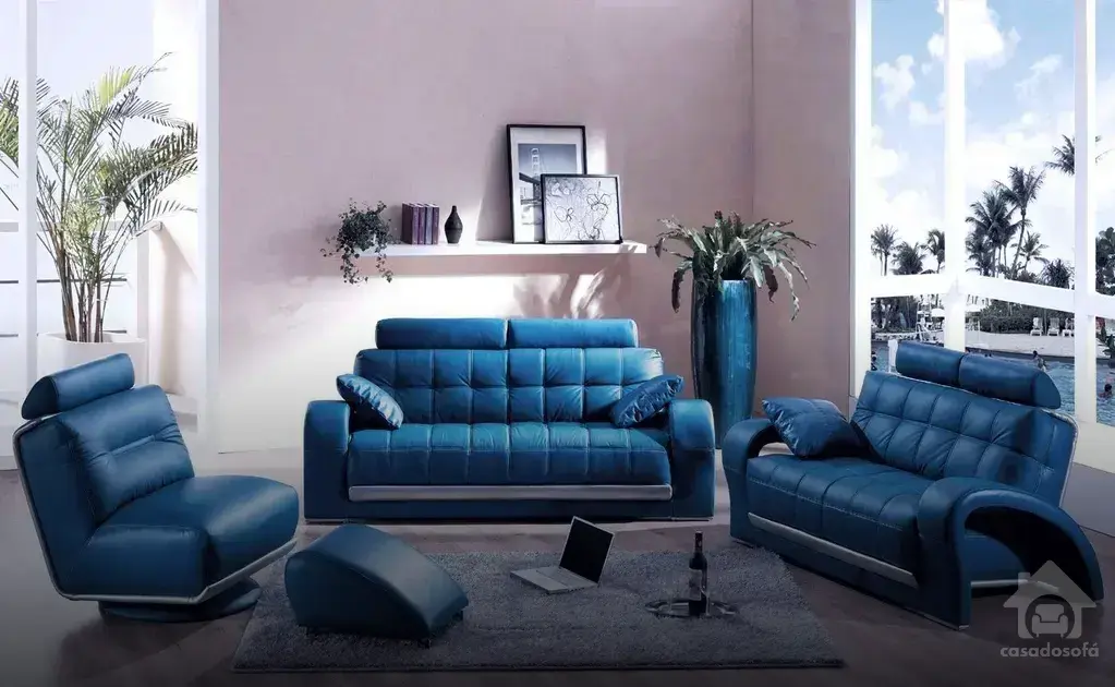 Inspirações de salas decoradas com cortinas e sofás cinzas para o Natal