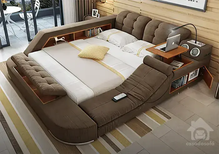 Inspire-se com diferentes estilos de decoração usando um sofá bege escuro