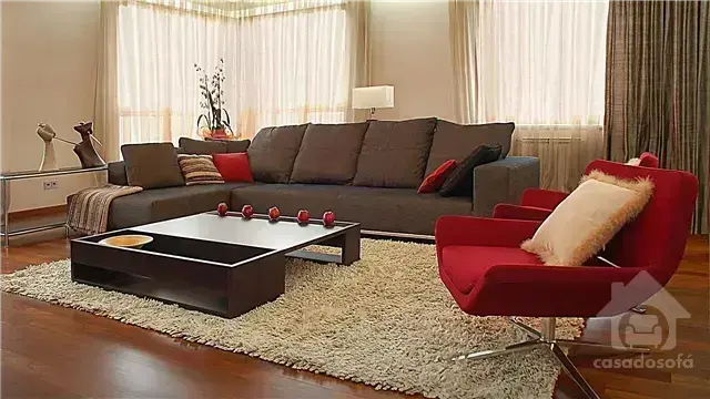 Marcas de cortinas elegantes para sala de estar disponíveis no mercado