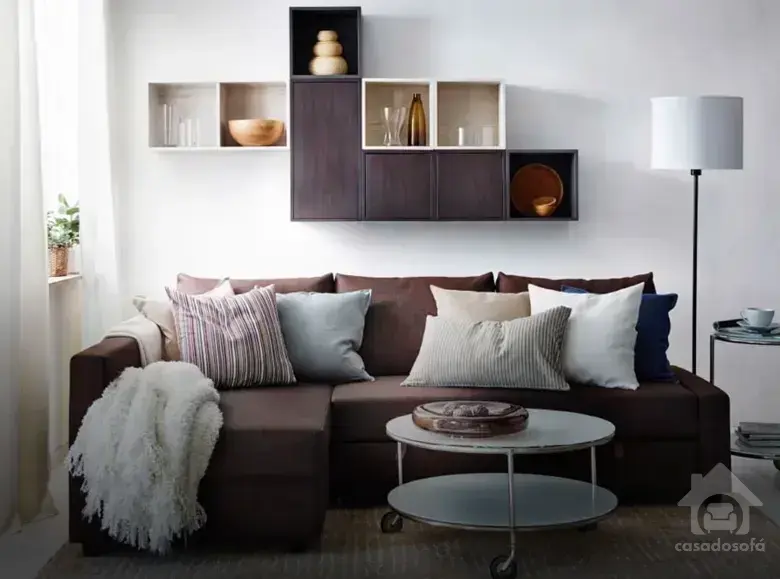 Principais tendências de decoração com sofás em cores pastel