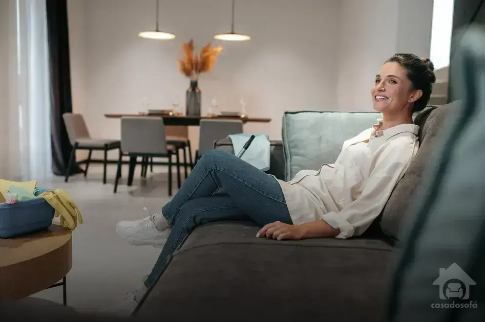 Sofá com Chaise Esquerdo