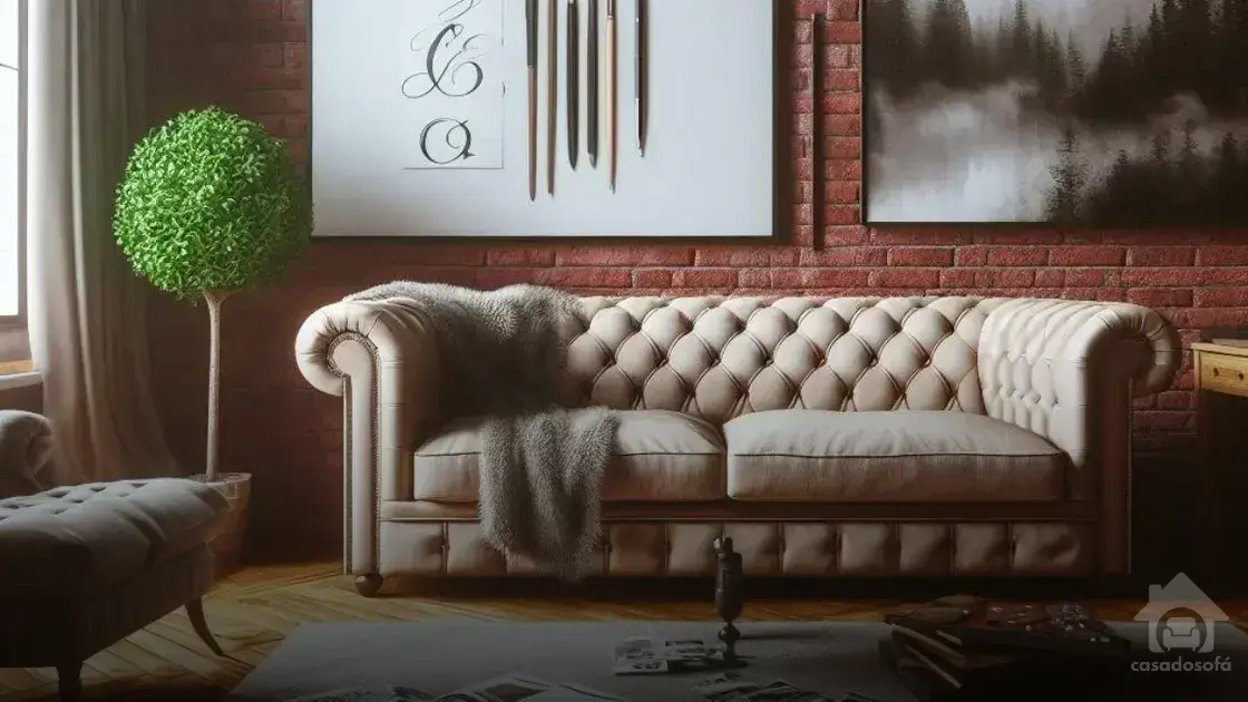 sofa de duas cores