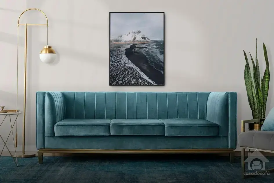 Sofá de suede ou veludo: qual é mais durável?