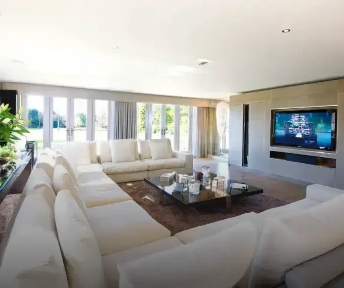 Sofa Retrátil e Reclinável com Molas