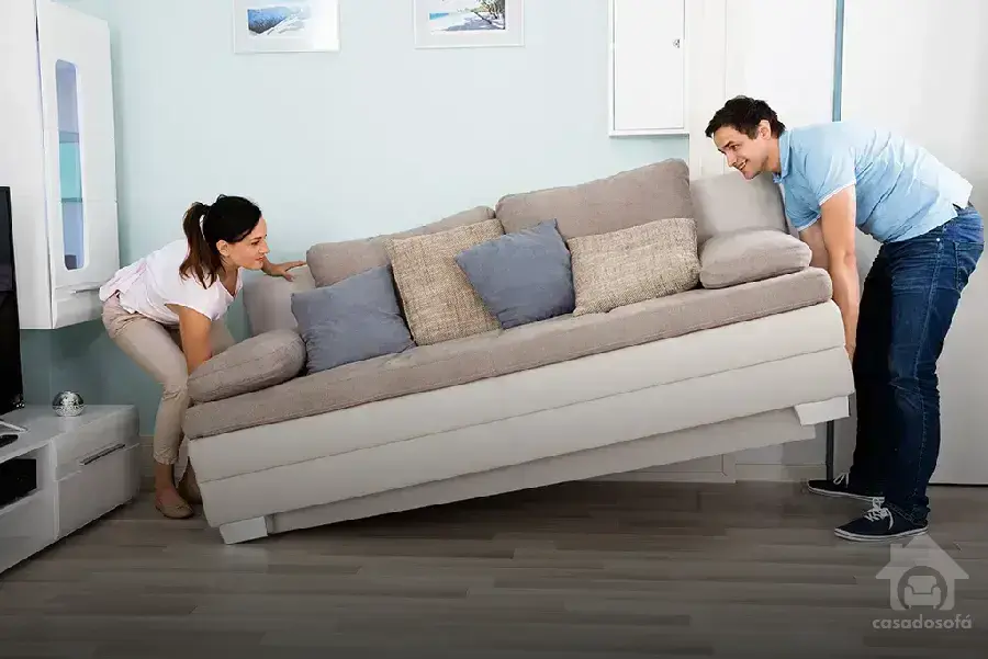 Sofás com enchimento de espuma de alta densidade: conforto e resistência em um só produto