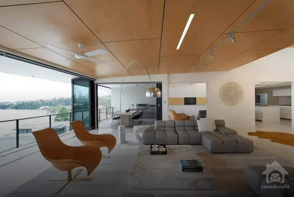 Sofás contemporâneos: o equilíbrio entre modernidade e atemporalidade