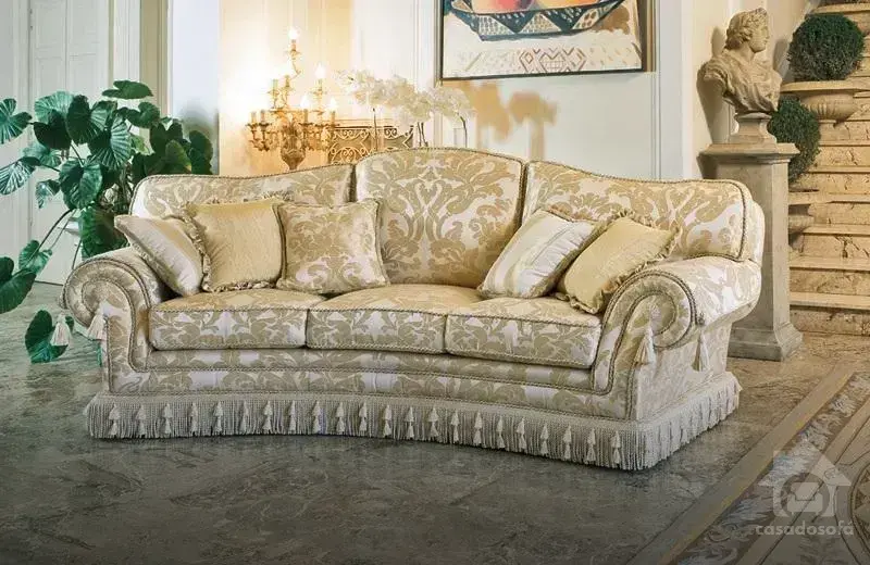 Sofá Mobly 3 Lugares