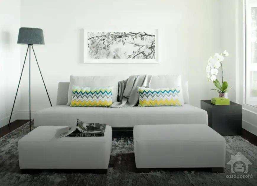 Dicas para combinar cores de tapetes e sofás