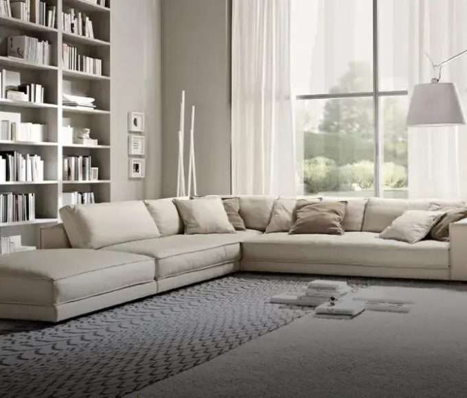 Sofá Cancún Linho: Elegância e Conforto para Sua Sala
