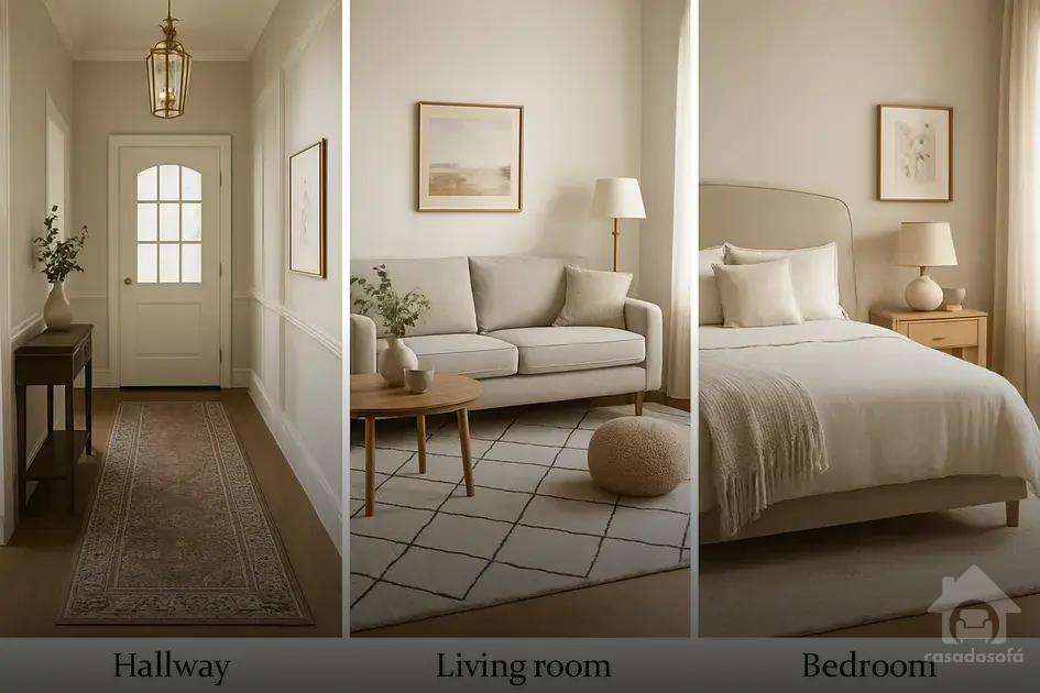Ambientes: hall, sala ou quarto?