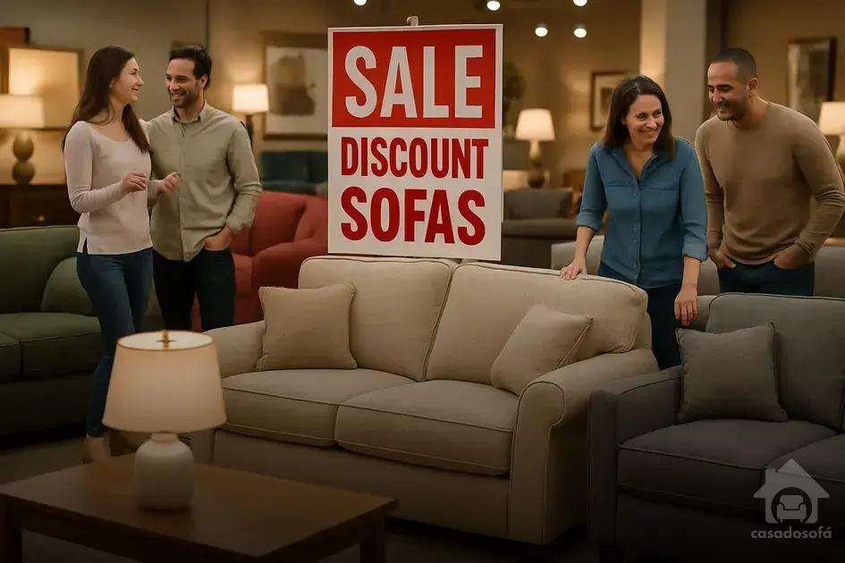 Como encontrar sofás em promoção