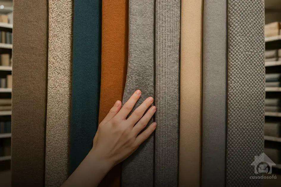 Como escolher o tecido do sofá