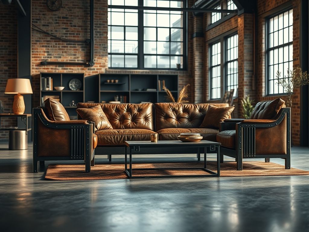 Comprar Sofá com design industrial