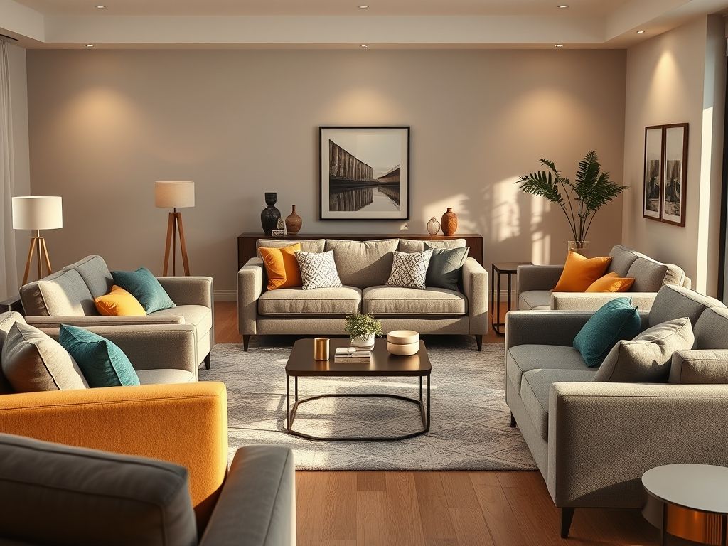 Comprar Sofás para decoração de sala de estar