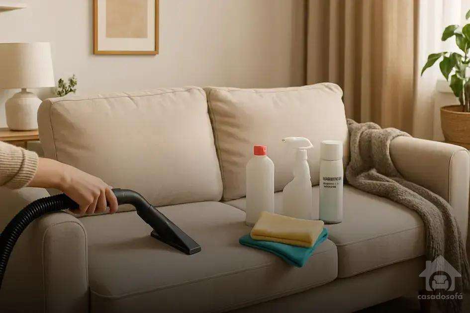 Cuidados e manutenção de sofás