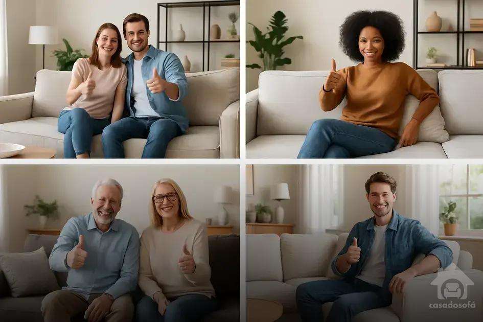 Depoimentos de clientes satisfeitos