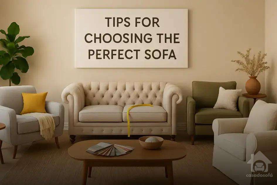 Dicas para escolher o sofá ideal