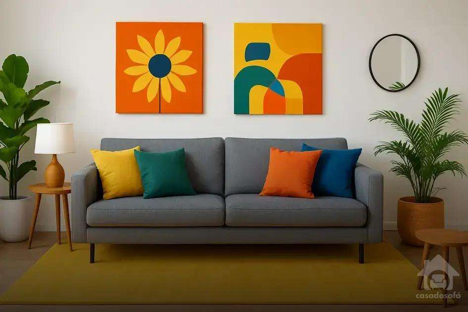 Harmonizando com detalhes coloridos