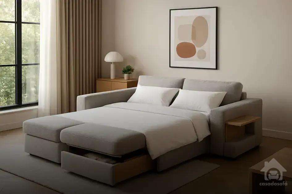 Sofás multifuncionais