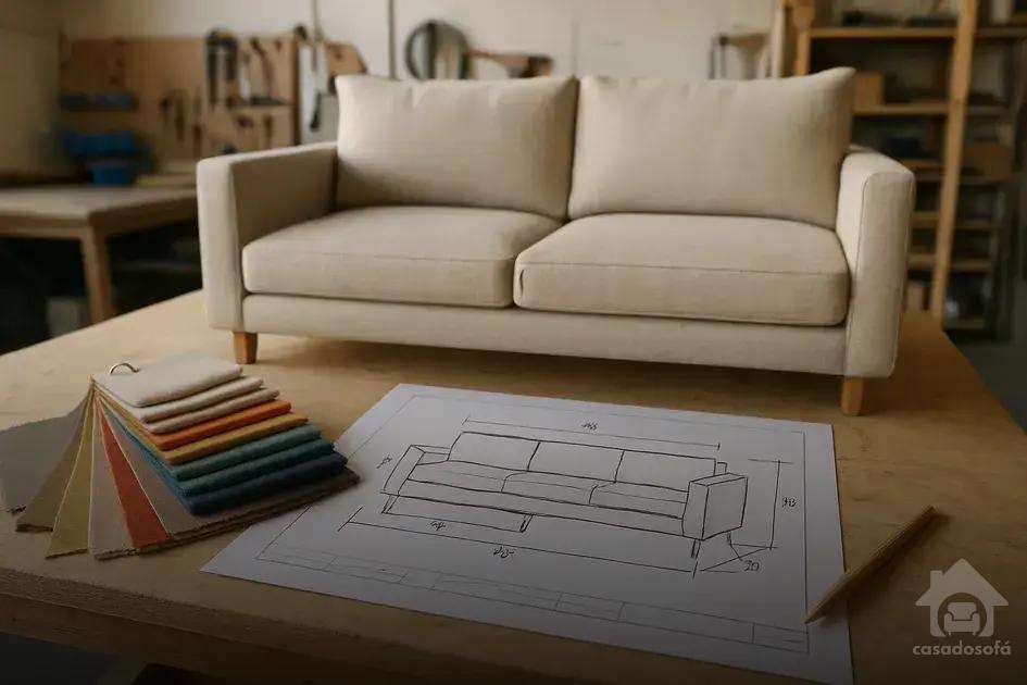 Sofás sob medida: vale a pena?