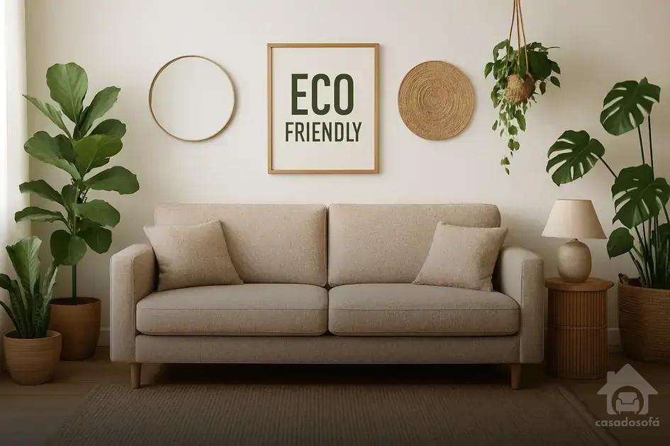 Sofás sustentáveis e ecológicos