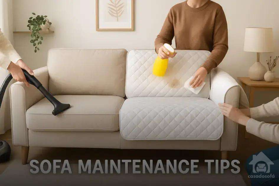 Dicas de manutenção para sofás
